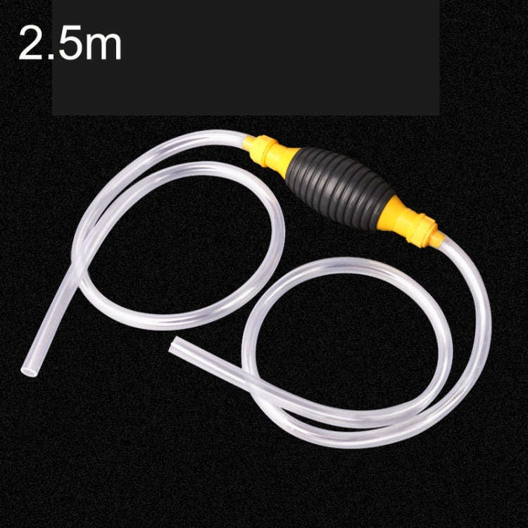 2.5m Car Motorcycle Oil Barrel Manual Oil Pump Self-Priming Large Flow Oil Suction