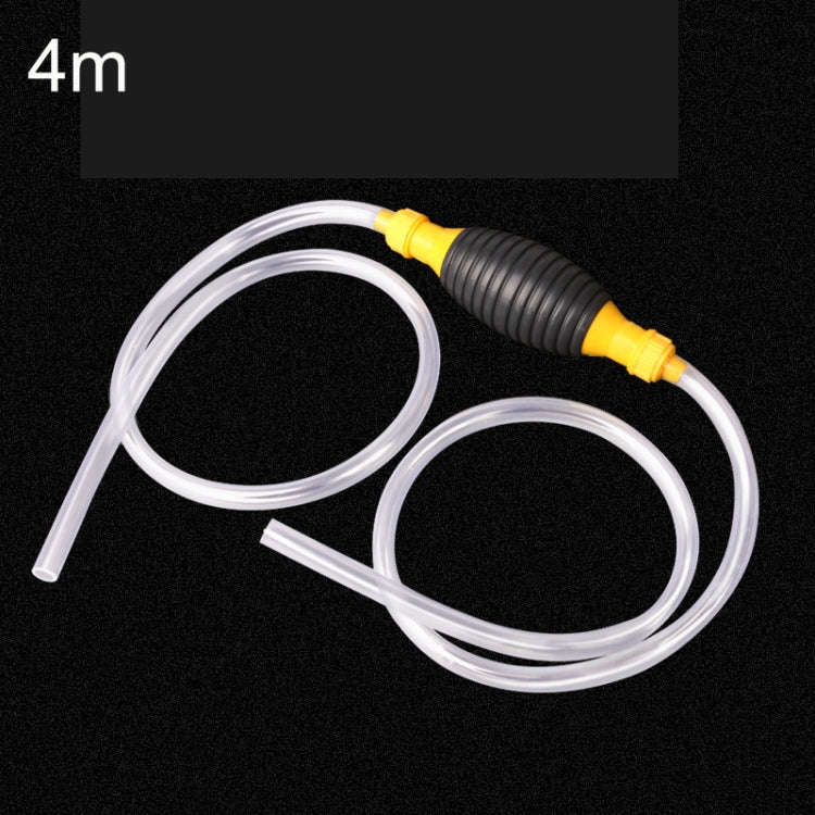 4m Car Motorcycle Oil Barrel Manual Oil Pump Self-Priming Large Flow Oil Suction