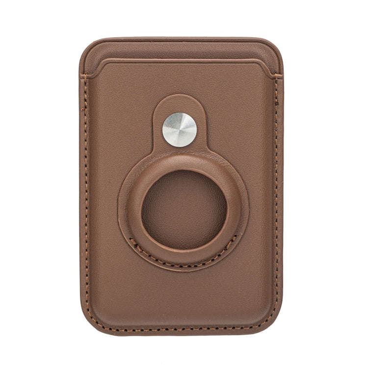 For Airtag Positioner Fiber Card Clip Anti-Theft Card Tracker Protection Cover, Size: Magnetic(Br...