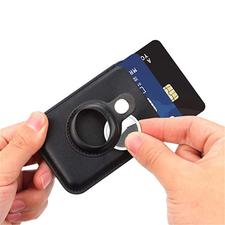 For Airtag Positioner Fiber Card Clip Anti-Theft Card Tracker Protection Cover, Size: Magnetic(Wi...