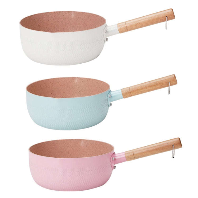 18cm Without Cover Boil Instant Noodles Non-Stick Pan Baby Food Supplement Pan Maifan Stone Small...