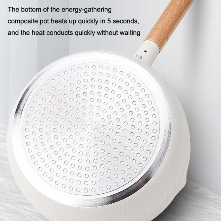 18cm Without Cover Boil Instant Noodles Non-Stick Pan Baby Food Supplement Pan Maifan Stone Small...