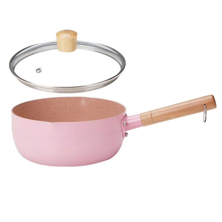 20cm With Cover Boil Instant Noodles Non-Stick Pan Baby Food Supplement Pan Maifan Stone Small Mi...