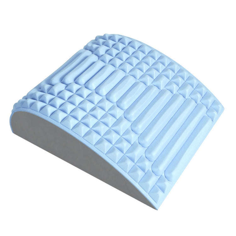 Lumbar Relaxing Massager Spinal Corrective Stretch Exercise Aid, Specification: Solid Color (Blue)