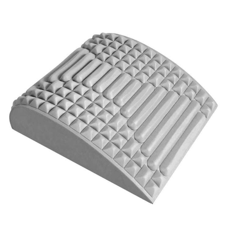 Lumbar Relaxing Massager Spinal Corrective Stretch Exercise Aid, Specification: Solid Color (Gray)