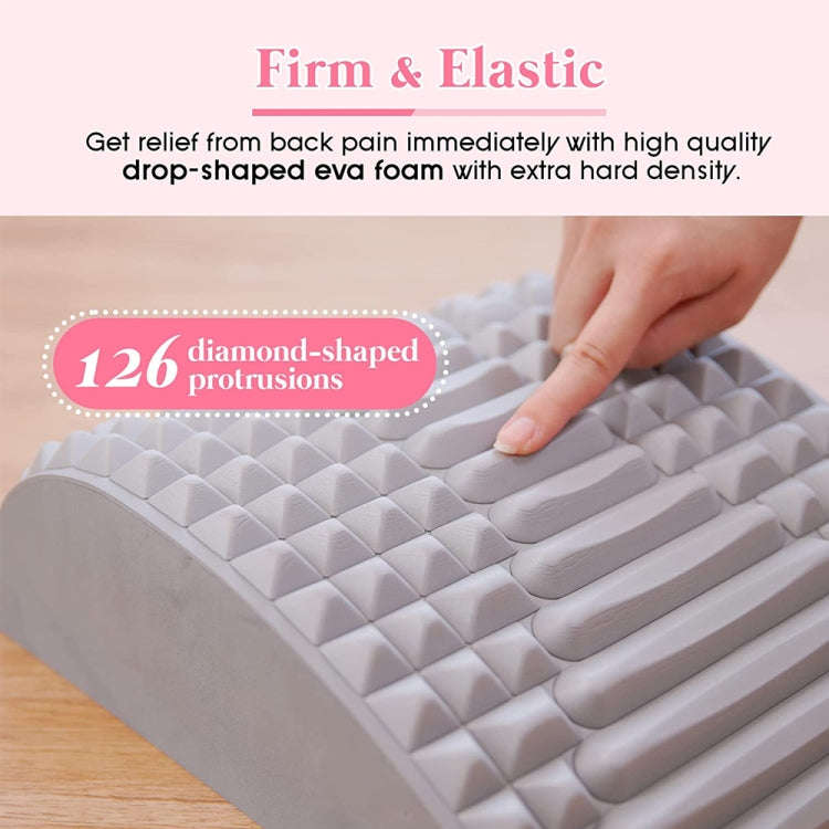 Lumbar Relaxing Massager Spinal Corrective Stretch Exercise Aid, Specification: Color Matching (B...