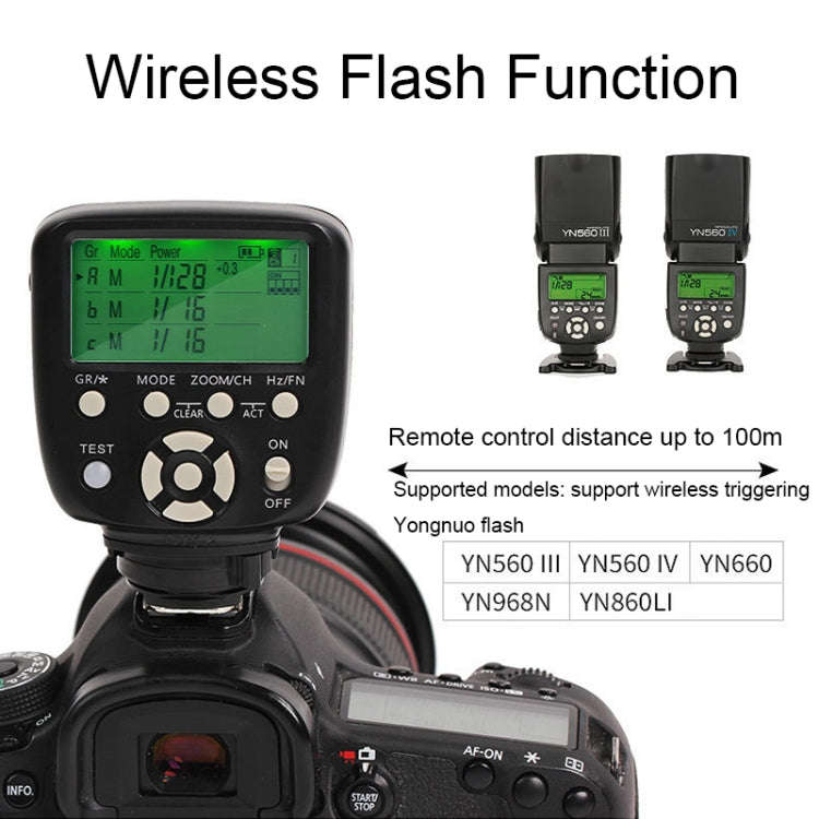 For Nikon Version YONGNUO YN560-TX II Studio Light Trigger Wireless Shutter Flash Trigger