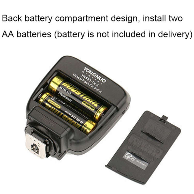 For Nikon Version YONGNUO YN560-TX II Studio Light Trigger Wireless Shutter Flash Trigger