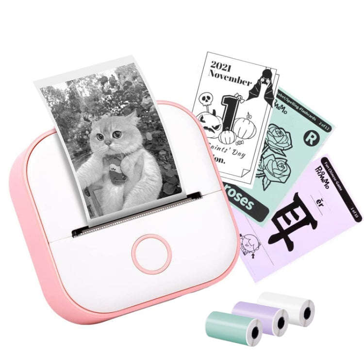 Phomemo T02 Gift Box Phone Bluetooth Mini Printer Photo Thermal Printer Family Student Wrong Ques...