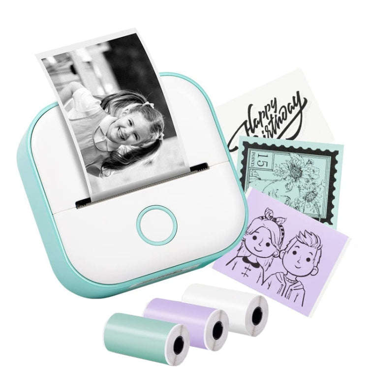 Phomemo T02 Gift Box Phone Bluetooth Mini Printer Photo Thermal Printer Family Student Wrong Ques...