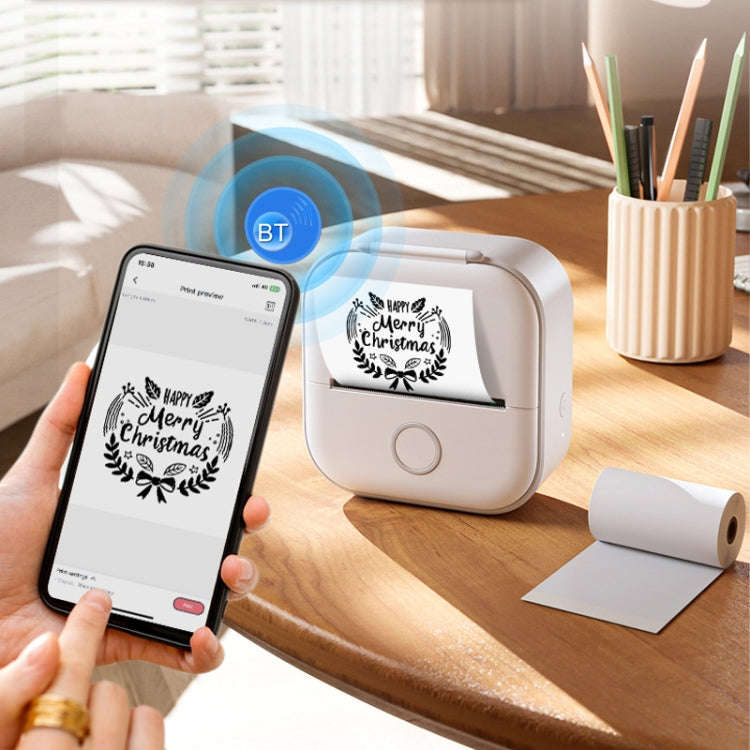 Phomemo T02 Gift Box Phone Bluetooth Mini Printer Photo Thermal Printer Family Student Wrong Ques...