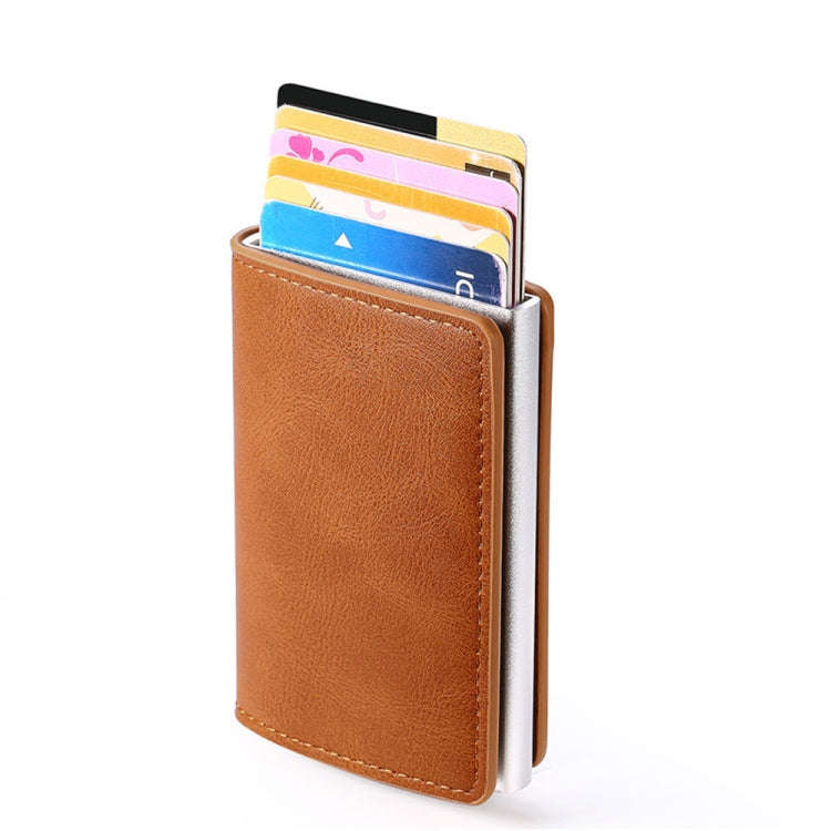 HUMERPAUL RFID Anti-Magnetic Automatic Card Set Credit Card Box Coin Bag(Black)