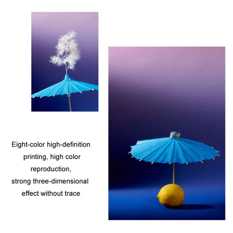 78x106cm Gradient Background Paper Photography Portrait Photo Props(Green Lotus)