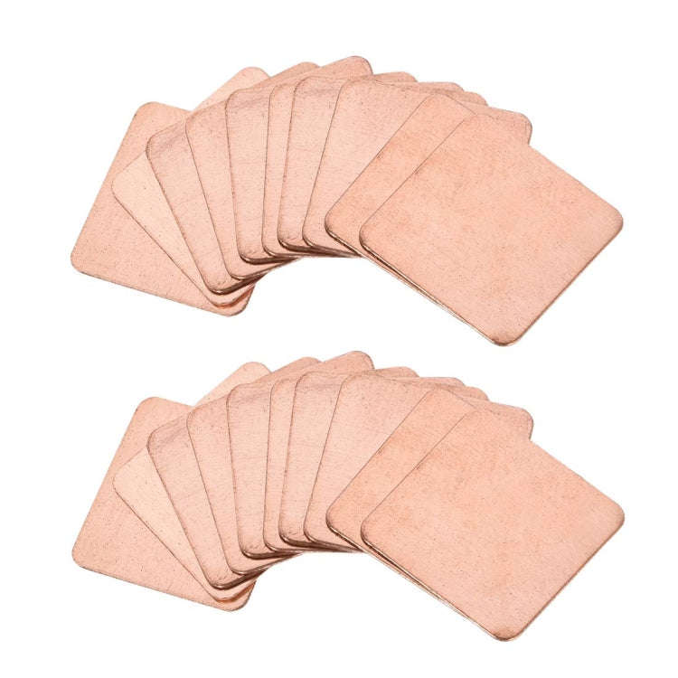 20pcs Laptop Cooling Copper Heat Sink Thermal Conductive Tabs Cell Phone Computer Graphics Card H...