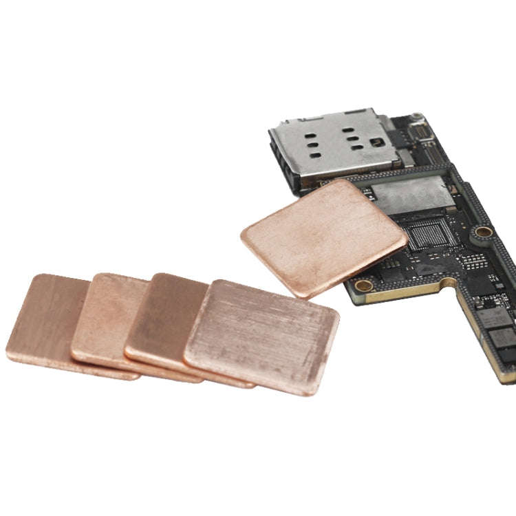 20pcs Laptop Cooling Copper Heat Sink Thermal Conductive Tabs Cell Phone Computer Graphics Card H...