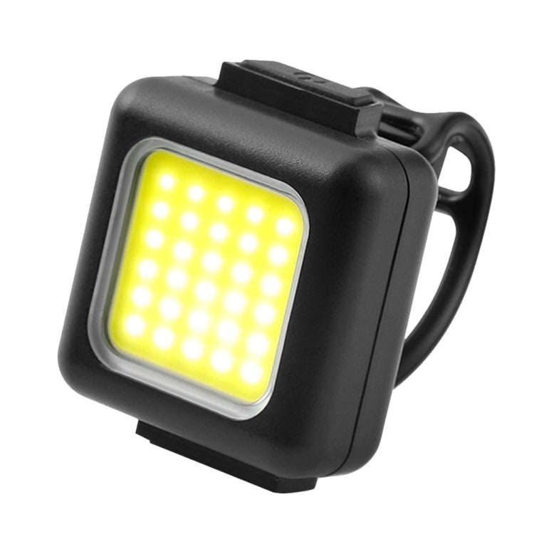 COB Lamp Beads Mini Mountain Bike Light USB Rechargeable Cycling Waterproof MTB Road Bike Lamp, C...