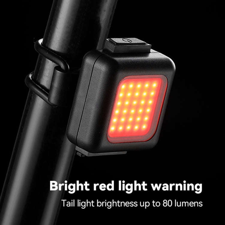 COB Lamp Beads Mini Mountain Bike Light USB Rechargeable Cycling Waterproof MTB Road Bike Lamp, C...