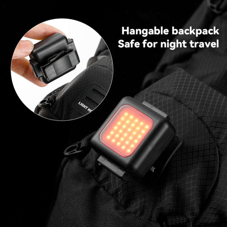 COB Lamp Beads Mini Mountain Bike Light USB Rechargeable Cycling Waterproof MTB Road Bike Lamp, C...