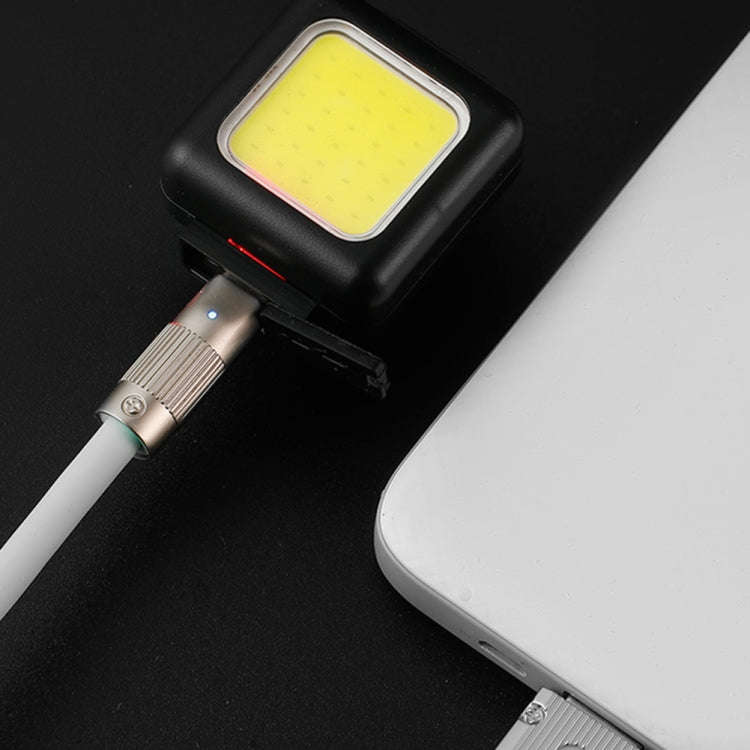 COB Lamp Beads Mini Mountain Bike Light USB Rechargeable Cycling Waterproof MTB Road Bike Lamp, C...