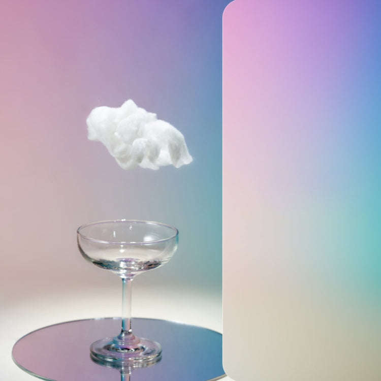 106x144cm Gradient Background Paper Photography Portrait Photo Props(Rainbow After Rain)