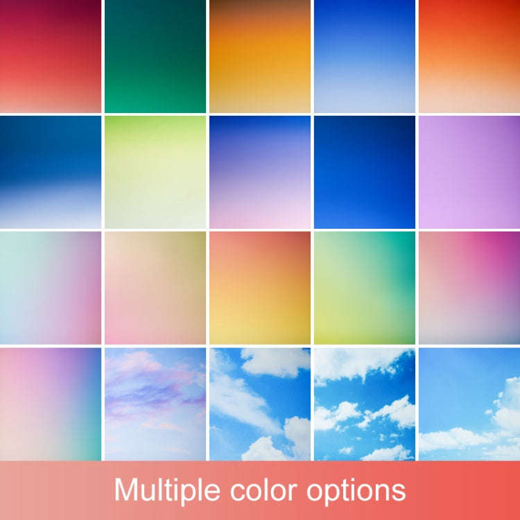 106x144cm Gradient Background Paper Photography Portrait Photo Props(Marshmallow Cloud)