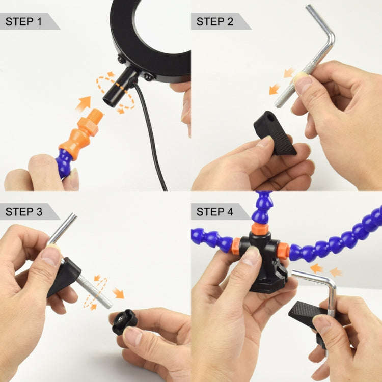 Phone PCB Circuit Board Repair Fixed Folder Welding Assisted DIY Model Clamping Tool, Style: 5 Cl...