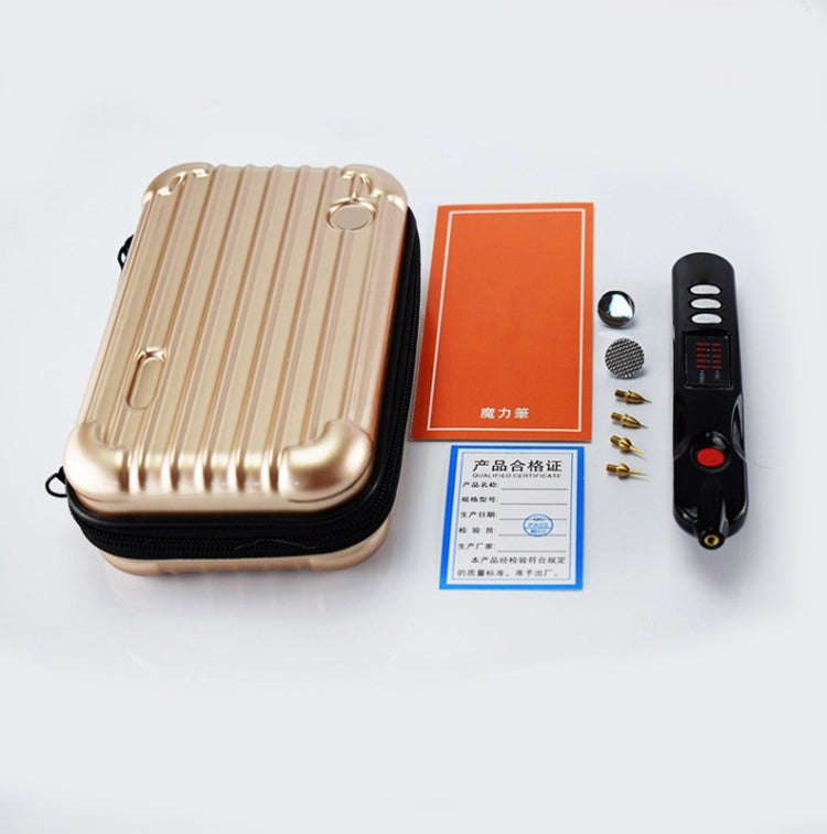 Spot Mole Pen Spot Removal Instrument Home Beauty Instrument, Spec: AU Plug-in Model(Silver)