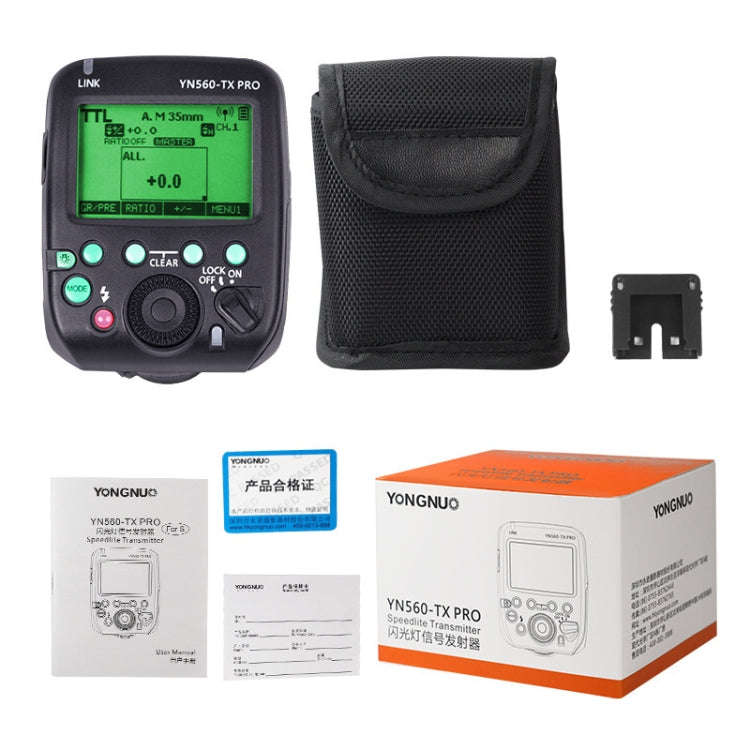 For Nikon YONGNUO YN560-TX Pro High-speed Synchronous TTL Trigger Wireless Flash Trigger