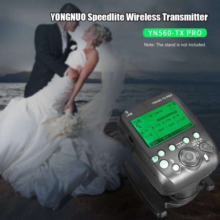 For Nikon YONGNUO YN560-TX Pro High-speed Synchronous TTL Trigger Wireless Flash Trigger