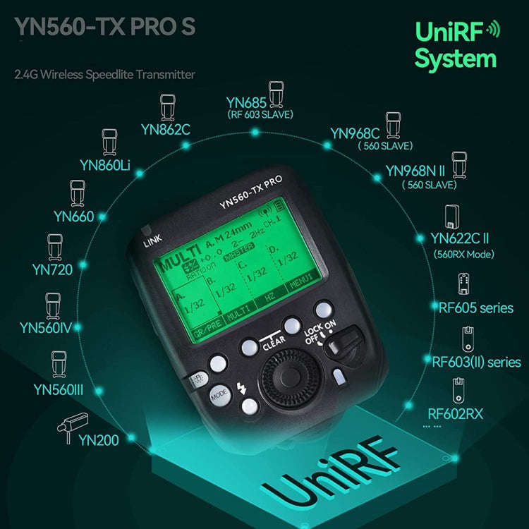 For Nikon YONGNUO YN560-TX Pro High-speed Synchronous TTL Trigger Wireless Flash Trigger