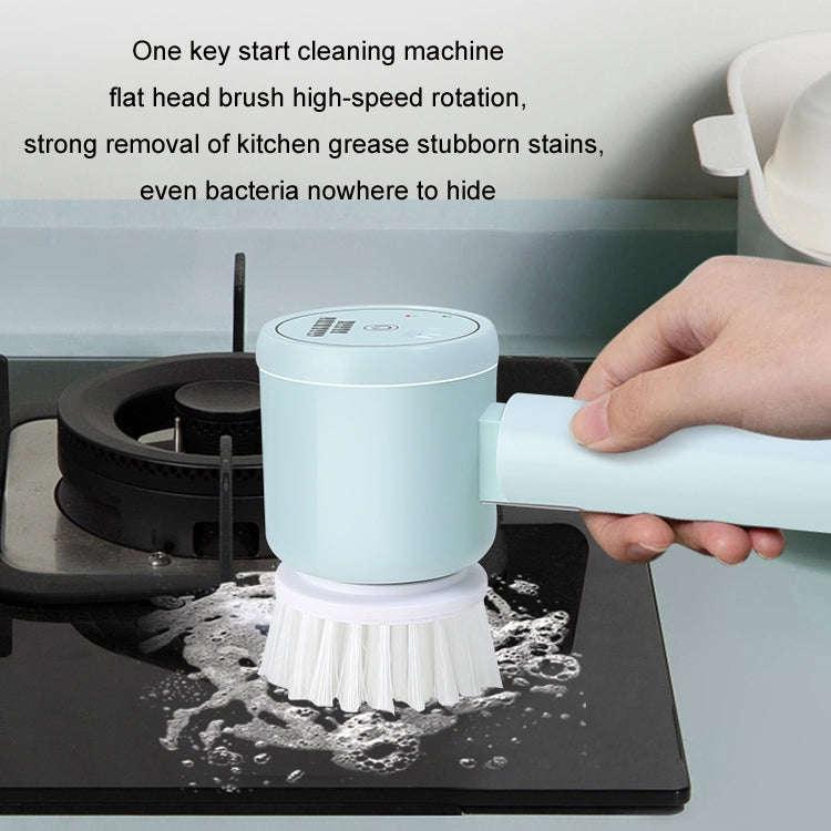 Multifunctional Handheld Wireless Folding Electric Cleaning Brush(Athens White)