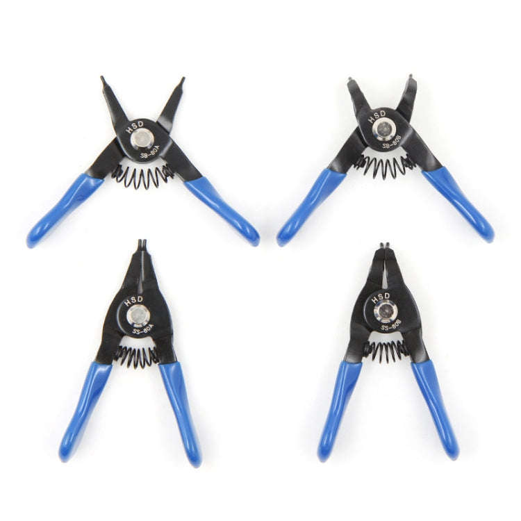HSD SB-80A Internal For Hole Straight  10-25mm Compact Spring-Loaded Pliers Retaining Ring Pliers