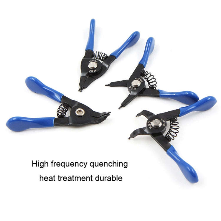 HSD SB-80A Internal For Hole Straight  10-25mm Compact Spring-Loaded Pliers Retaining Ring Pliers