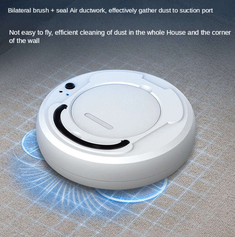 3-in-1 1800pa Smart Cleaning Robot Rechargeable Auto Robotic Vacuum Dry Wet Mopping Cleaner(Gray)