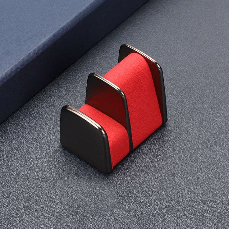 Car Dashboard Glasses Storage Multifunctional Card Holder(Red)