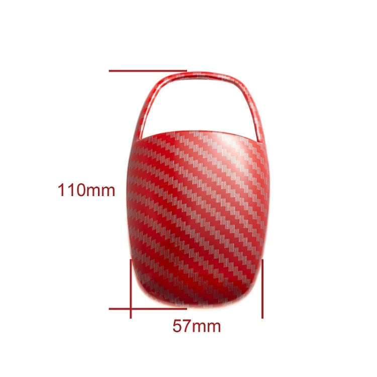 For Dodge Challenger/Charger SRT Gear Left-hand Drive Head Cover Gear Lever Decoration(Red)