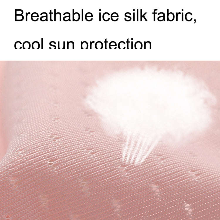 Free Code Summer Sunscreen Anti-ultraviolet Ice Silk Thin Gloves(Gray)