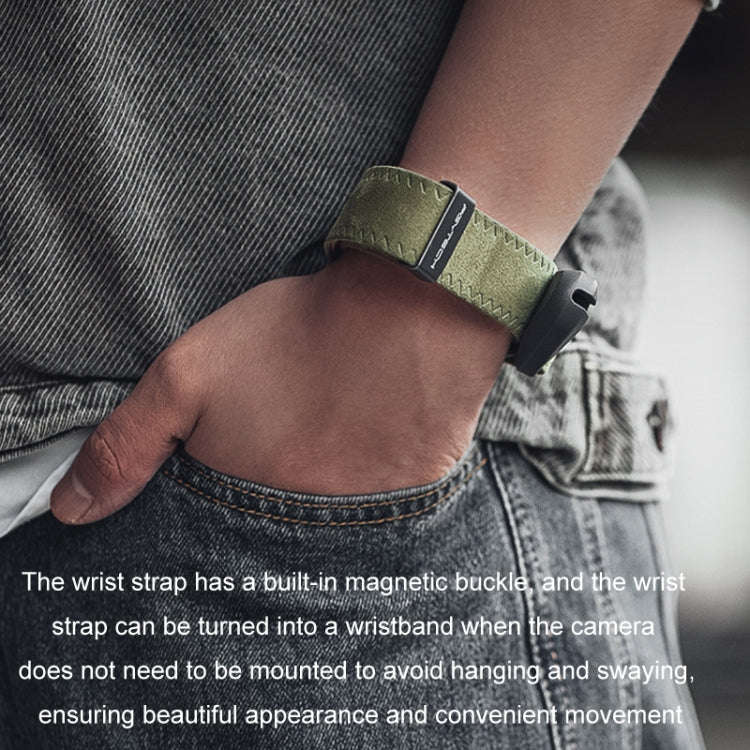 PGYTECH SLR Camera Wrist Strap Mirrorless Camera Anti-lost Lanyard(Oak Gray)