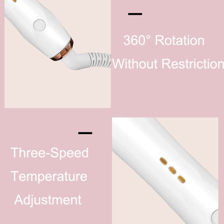 Automatic Curling Iron With Bi-Directional Rotating Ceramic Glaze Coating Hair Care, Plug: AU Plu...