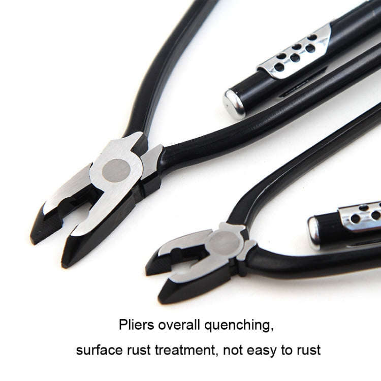 HSD WTP-809R 9-inch Two-way 287mm Stranding Wire Pliers Fuses Plier Twist Wire Clamp Tightening P...