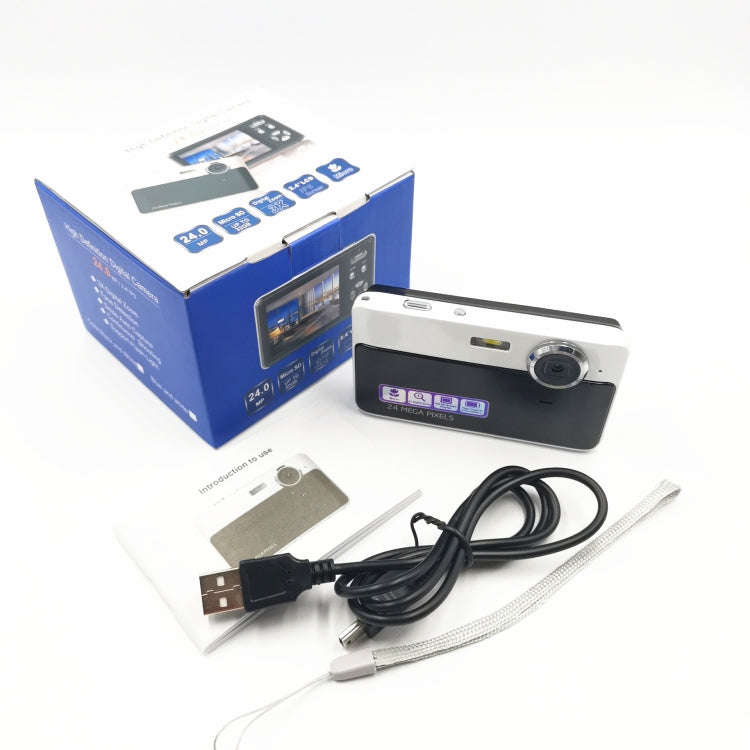2.4 Inch IPS Screen 40 Million Pixel Digital Camera 16X Digital Zoom Video Macro Portable Camera(...
