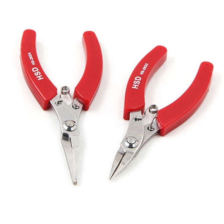 HSD HS-202A Flat Head Stainless Steel Toothless Pointed Nose Plier Pointed Nose Plier