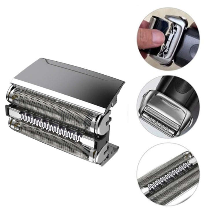 For BRAUN 52S/5 Series Electric Shaver Head Omentum Assembly(With Words)