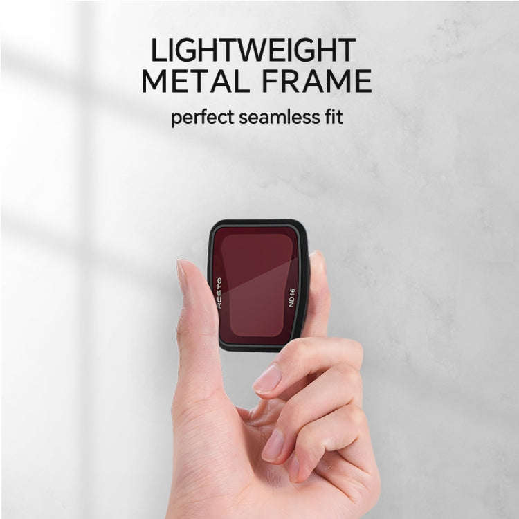 For DJI Air 3 RCSTQ Multi-Layer Coating Waterproof  Filter, Spec: ND-PL32