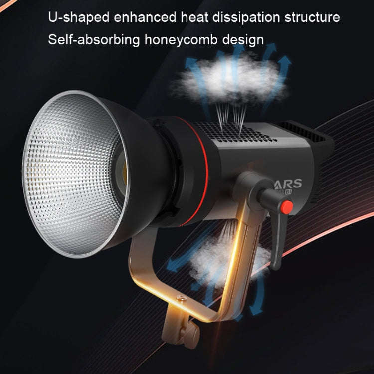 TRIOPO M200Bi Dual Color Temperature Live Broadcast Light Lamp Indoor Photography Lamp(US Plug)