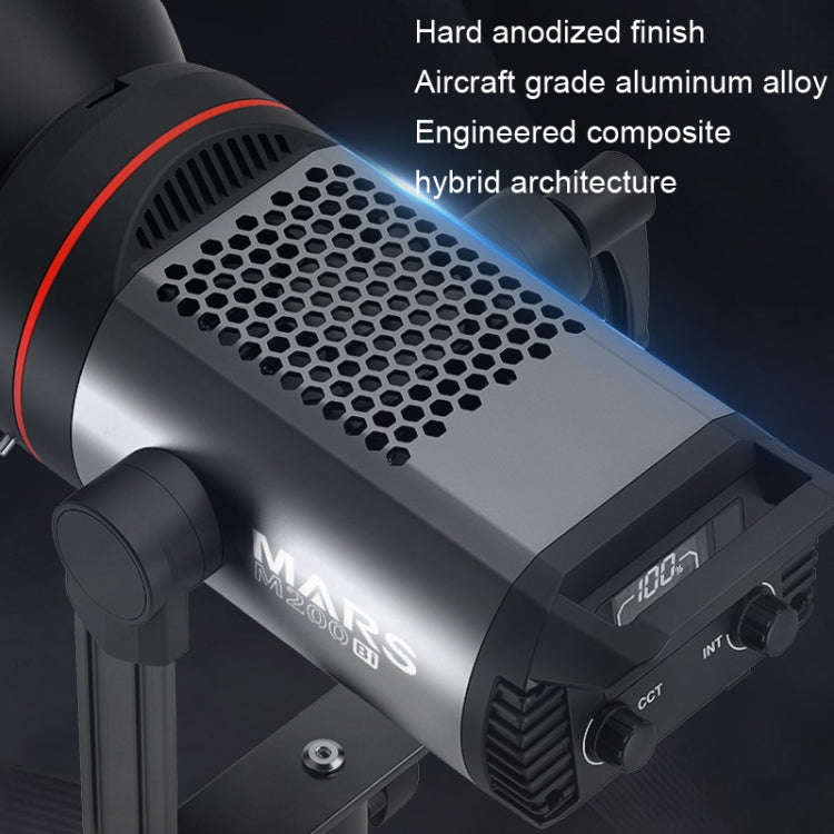TRIOPO M200Bi Dual Color Temperature Live Broadcast Light Lamp Indoor Photography Lamp(US Plug)