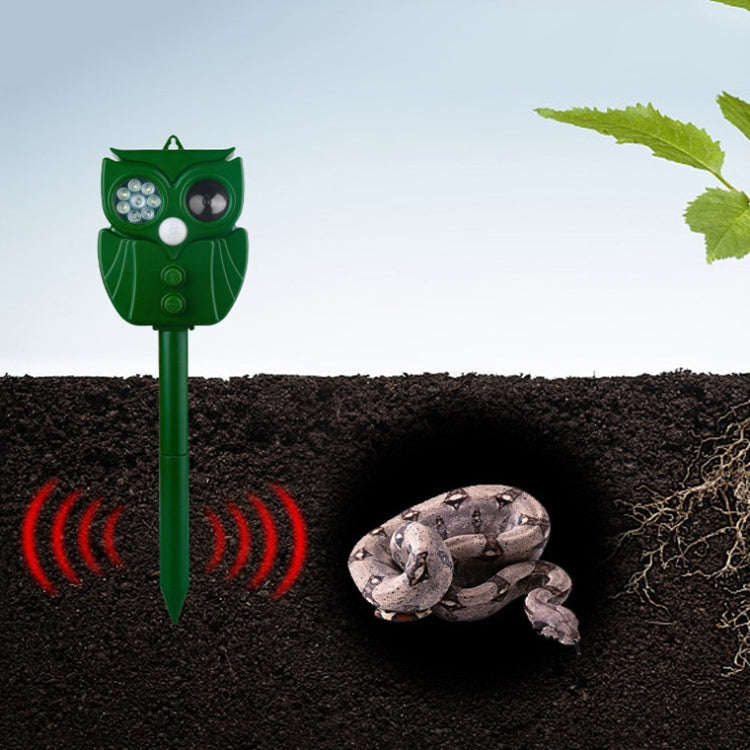 14LEDs Solar Ultrasonic Rat Repeller Outdoor Multifunctional Infrared Sensor Repeller