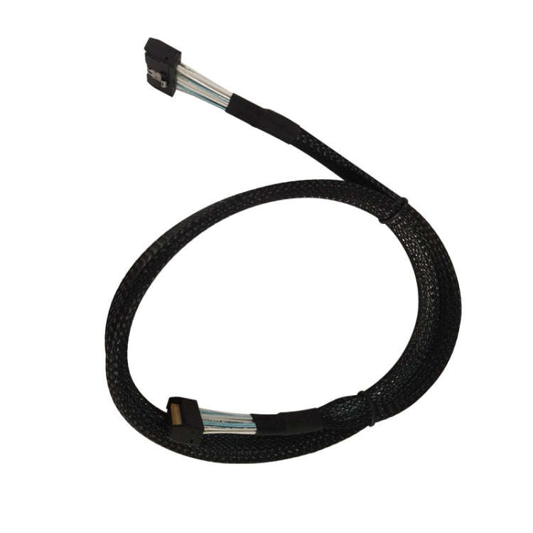 32G Transfer PCIE5.0 Slim SAS MCIO 74P  To MCIO 74P Server High Speed Turn Wiring 0.7m
