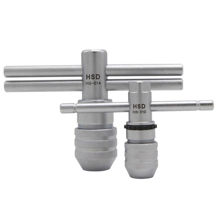HSD HS-614 Forward And Backward Adjustable Ratchet Tapping Spanner Quick Reamer Tapping Wrench