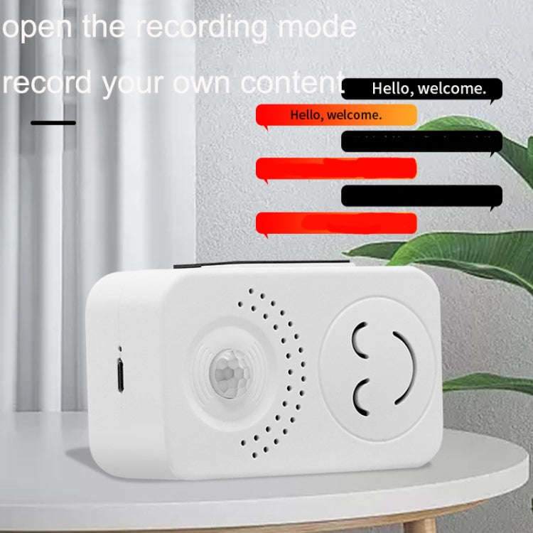 Small Horn Voice Announcement Sensor Entrance Voice Broadcaster Can Used As Doorbell, Specificati...